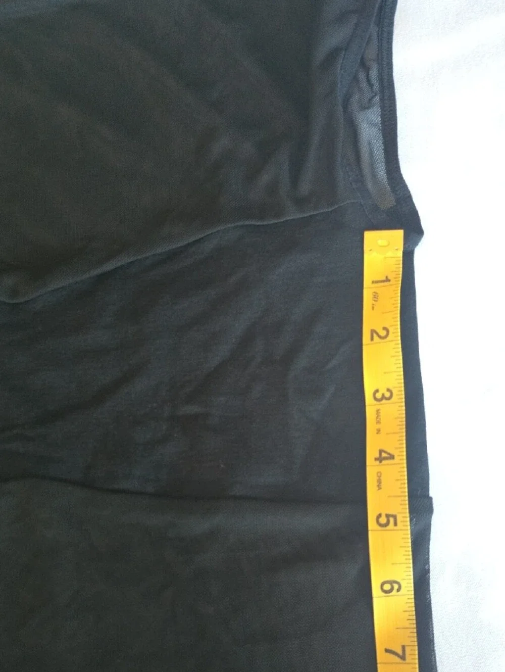 Free People Intimately Black Sheer Mesh Bodysuit